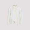 MM6 Maison Margiela Wool Cardigan - Off White - Thumbnail 4