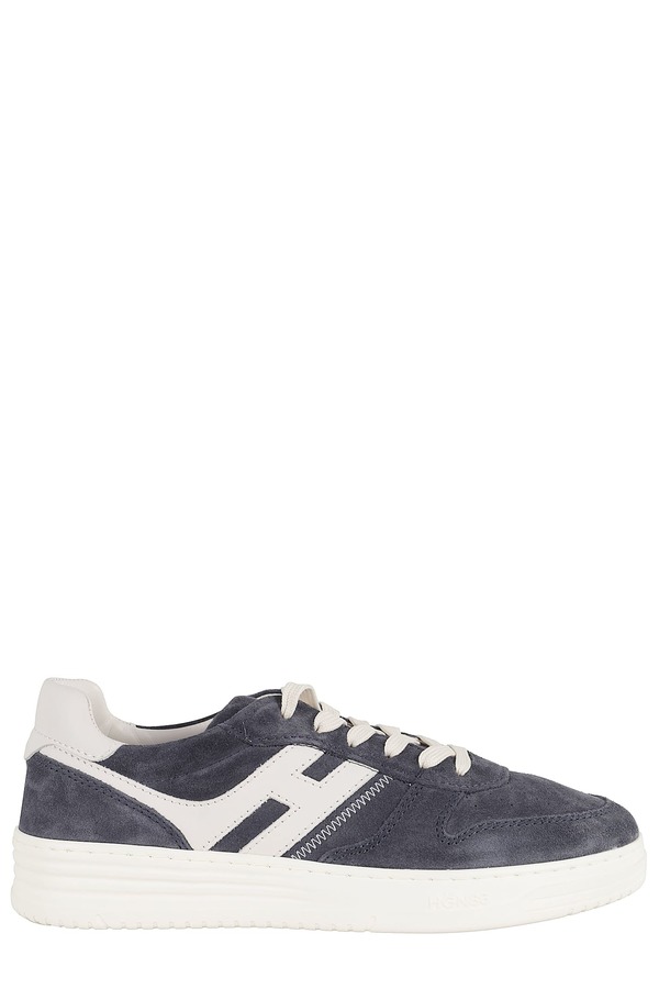 Hogan H580 Allacciato H Slash Sneakers - Vu Blue White
