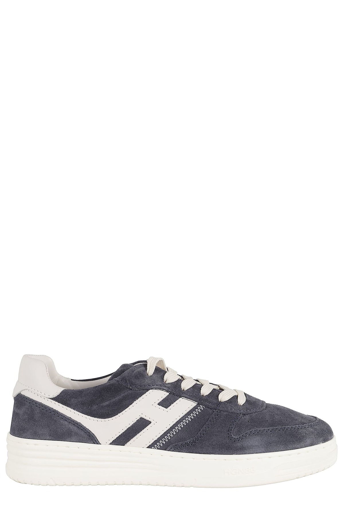 Hogan H580 Allacciato H Slash Sneakers - Vu Blue White - Image 1 of 3
