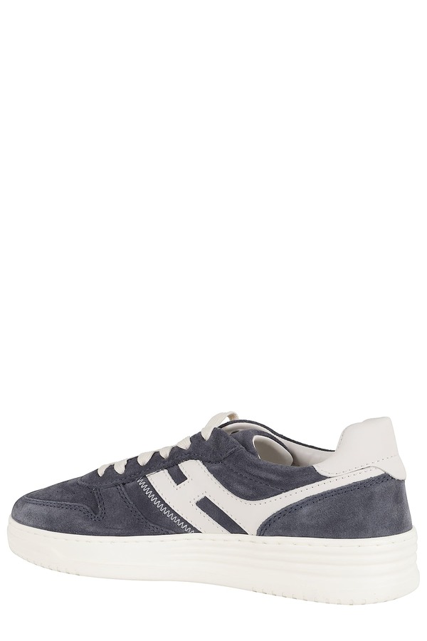 Hogan H580 Allacciato H Slash Sneakers - Vu Blue White