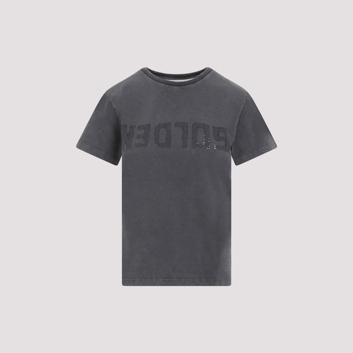 Golden Goose Cotton T-shirt - Anthracite - Image 1 of 4