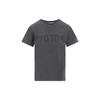 Golden Goose Cotton T-shirt - Anthracite - Thumbnail 2