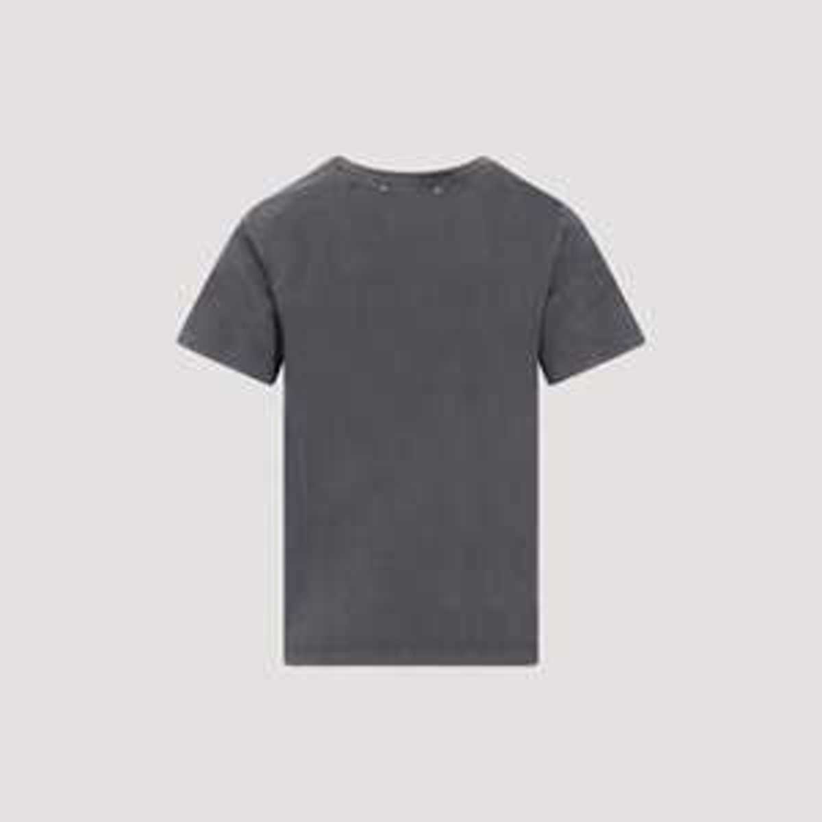 Golden Goose Cotton T-shirt - Anthracite - Image 3 of 4