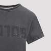 Golden Goose Cotton T-shirt - Anthracite - Thumbnail 4