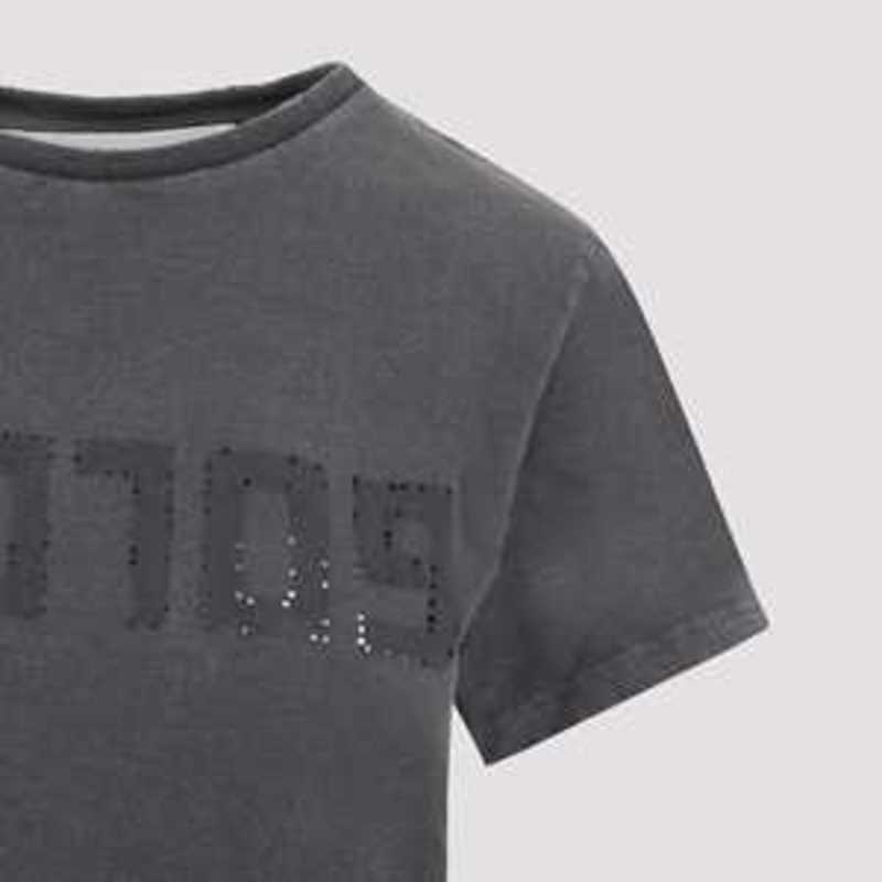 Golden Goose Cotton T-shirt - Anthracite