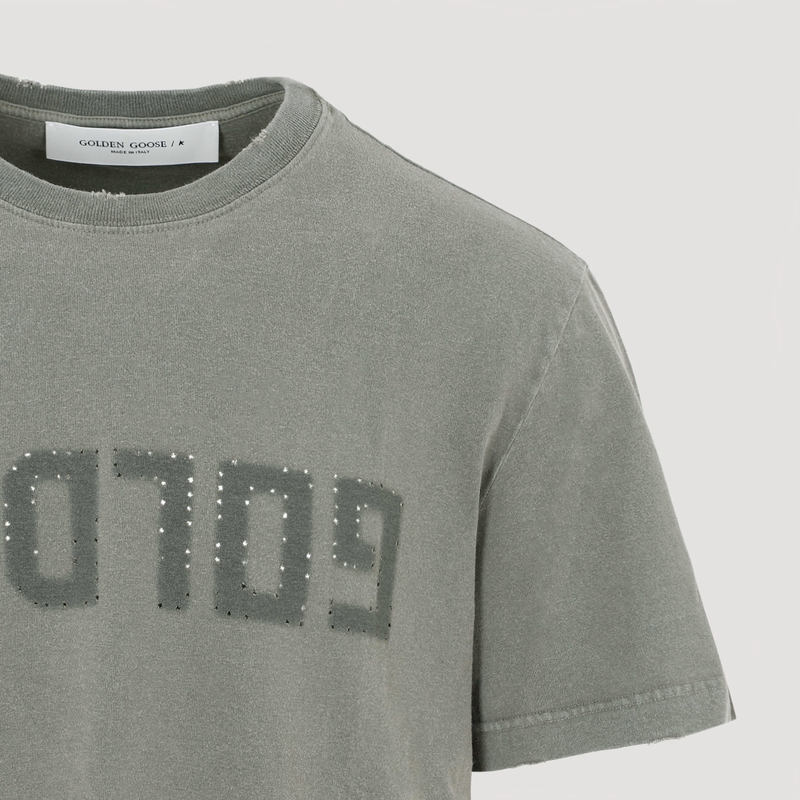 Golden Goose Golden Regular T-shirt - Dusty Olive