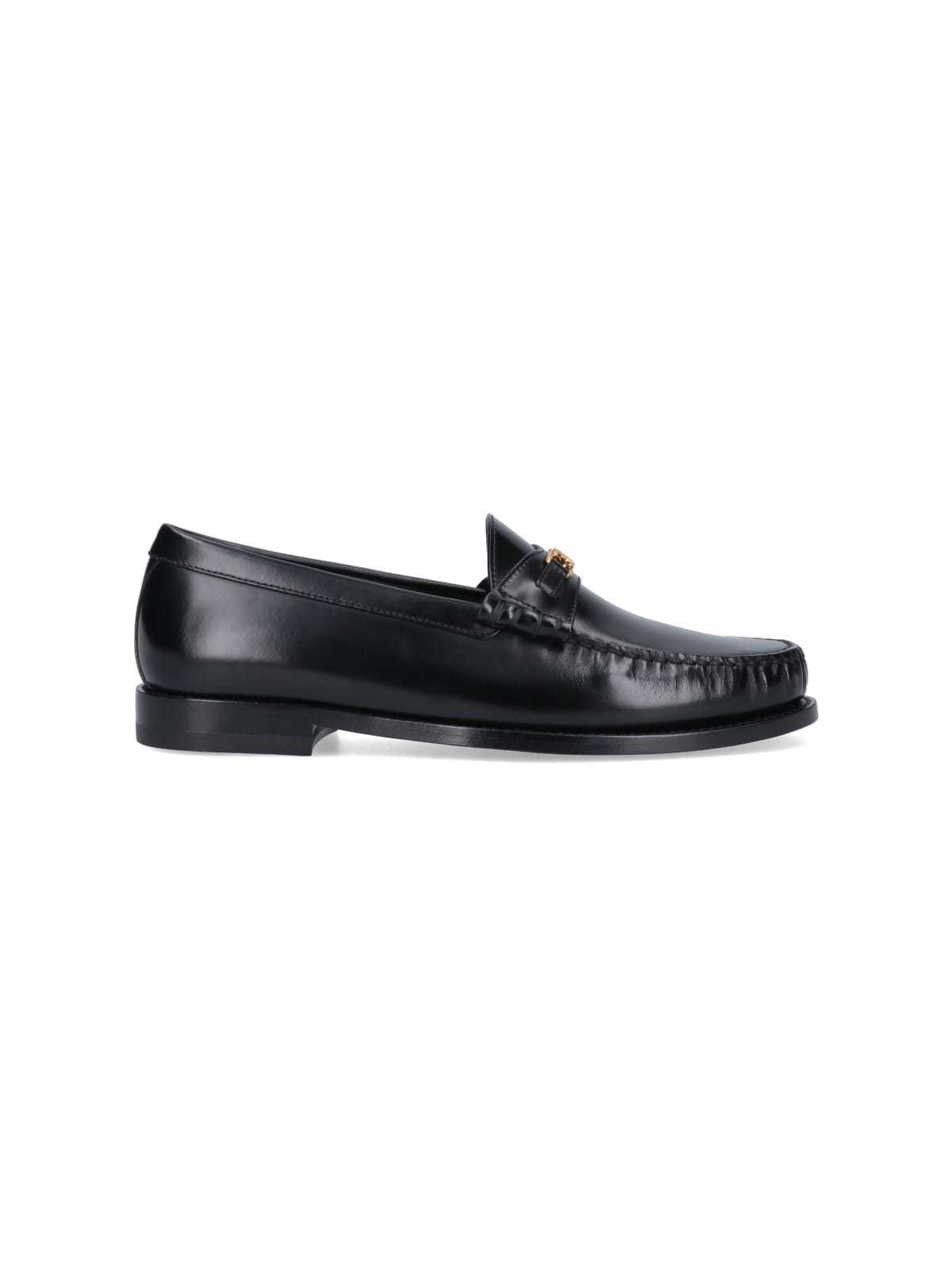 Celine Triomphe Loafers - Black - Image 1 of 5