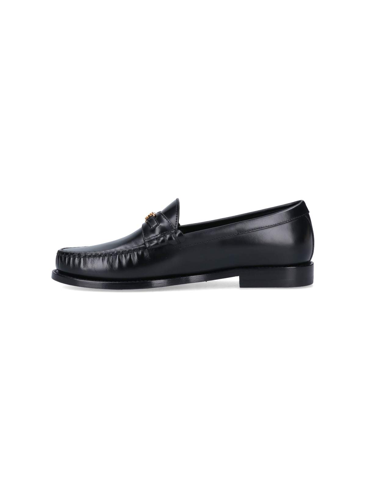 Celine Triomphe Loafers - Black - Image 3 of 5