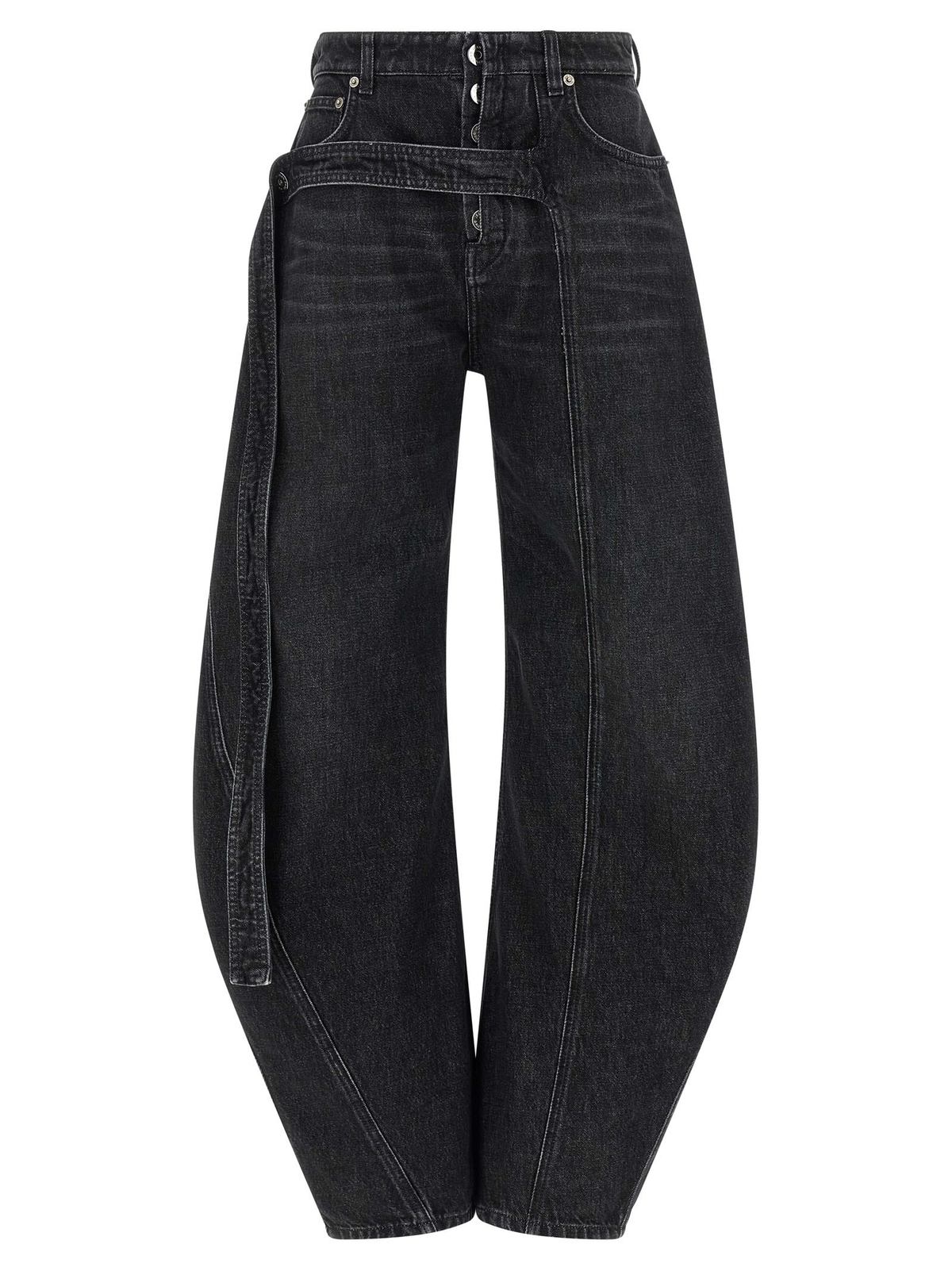 Jean Paul Gaultier Low Waist Jeans - Black - Image 1 of 4