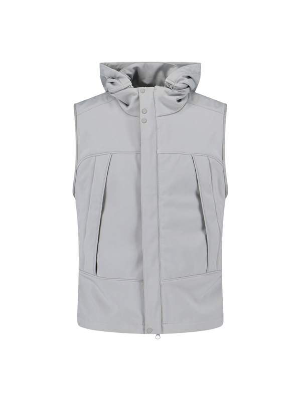 C.P. Company Hooded Vest - Gray