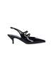 Celine Mary Jane Slingback Pumps - Black - Thumbnail 1