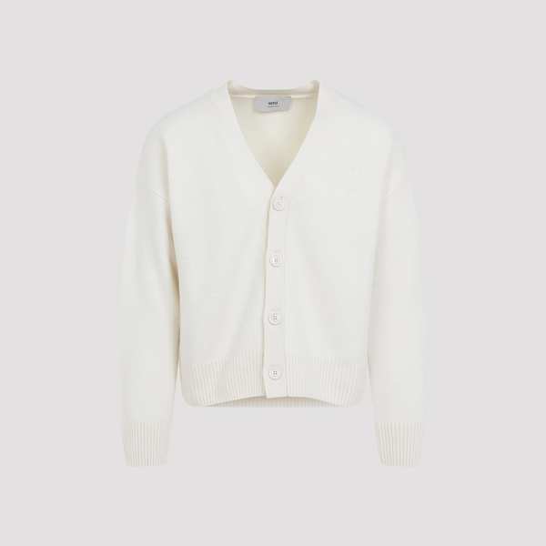 Ami Alexandre Mattiussi Adc Cardigan - Ivory