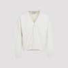 Ami Alexandre Mattiussi Adc Cardigan - Ivory - Thumbnail 3