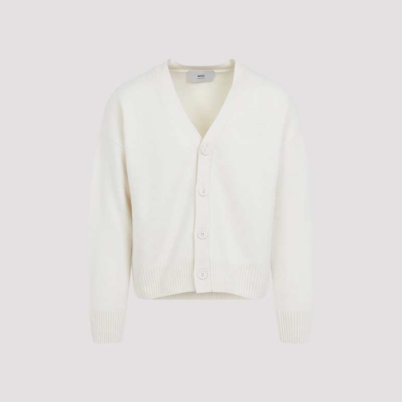 Ami Alexandre Mattiussi Adc Cardigan - Ivory