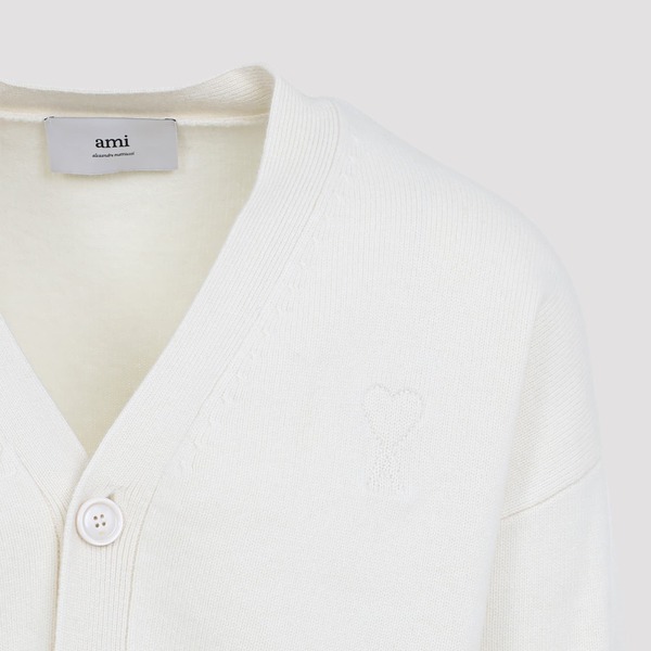 Ami Alexandre Mattiussi Adc Cardigan - Ivory