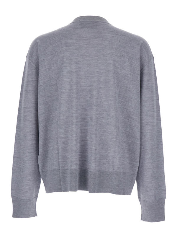 Ami Alexandre Mattiussi Hks834 Wo Silk - Gray