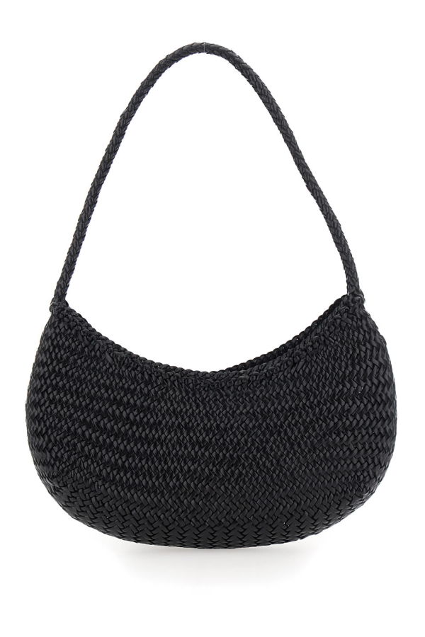 Dragon Diffusion Nova Luna 3mm Mini Moon Shape Hobo 27x14x4cm - Hobo - Black
