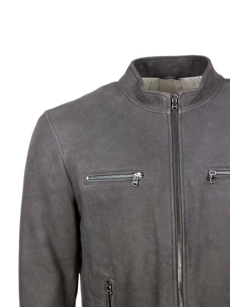 Barba Napoli Blazer - Dark Brown