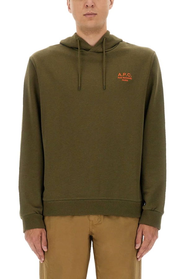 A.P.C. Standard Hoodie - Green