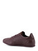 Ami Alexandre Mattiussi Leather Low-Top Sneakers - Cerise - Thumbnail 3
