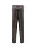 Ami Alexandre Mattiussi Virgin Wool Trousers - Gray - Thumbnail 2