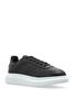 Alexander McQueen Leather Sports Shoes - Black - Thumbnail 4