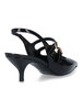 Celine Mary Jane Slingback Pumps - Black - Thumbnail 4