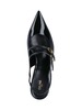 Celine Mary Jane Slingback Pumps - Black - Thumbnail 5
