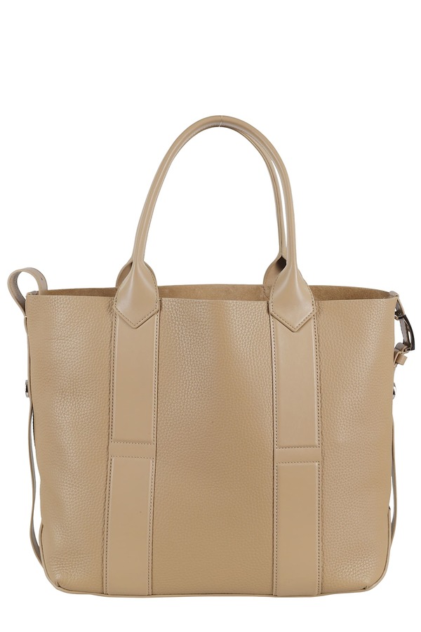 Hogan Script Shopping Bag - Biscotto
