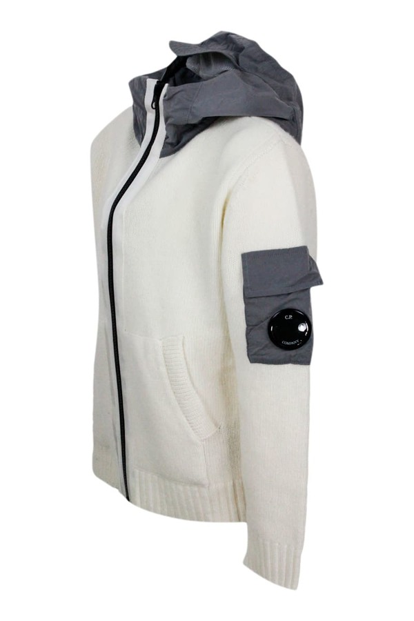 KIDS C.P. Company Sweater - Cream