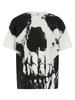 Alexander McQueen Skull T-Shirt - White/Black - Thumbnail 1