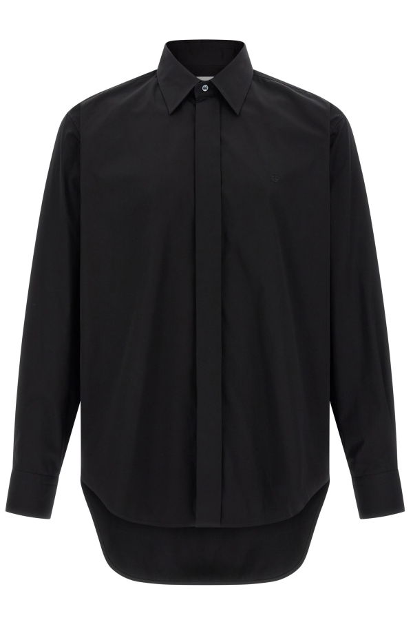 Alexander McQueen Logo Embroidery Shirt - Black