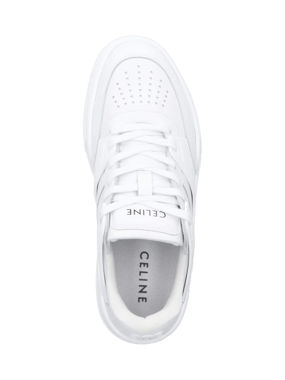 Celine CT-09 Low-Top Sneakers - Optic White - Image 5 of 5