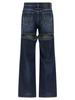 Jean Paul Gaultier Blue Cut-Out Jeans - Blue - Thumbnail 2