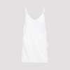 MM6 Maison Margiela Silk Mini Dress - Off White - Thumbnail 3