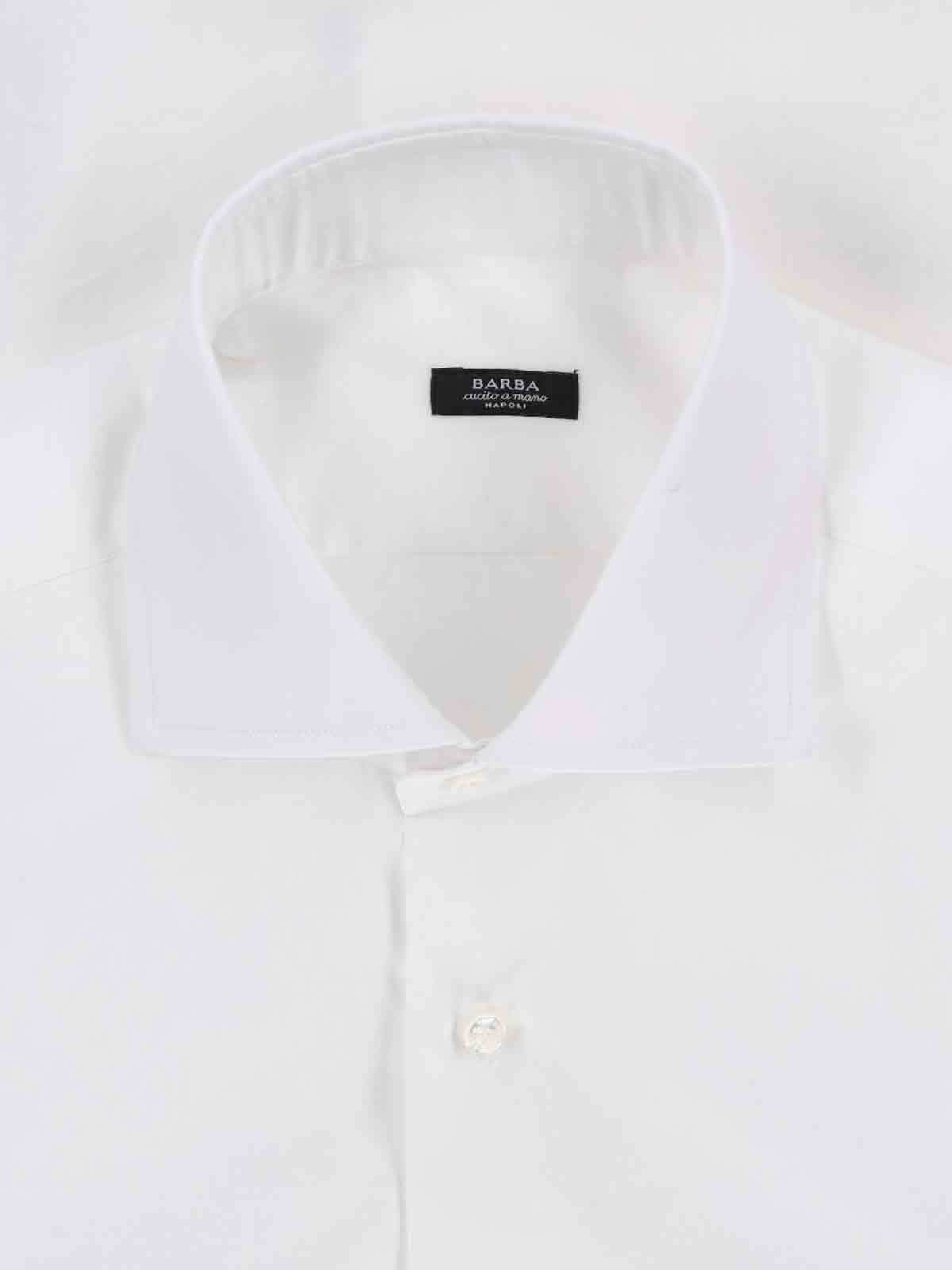Barba Napoli Classic Shirt - White - Image 3 of 5