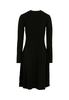 MOLO Ribbed Knit Dress - Black - Thumbnail 2