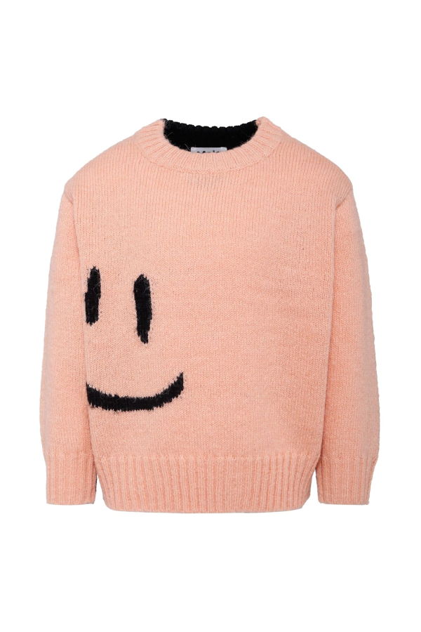 KIDS MOLO Smiley Sweater - Pink