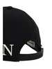 Alexander McQueen Gabardine Baseball Cap - Black/Ivory - Thumbnail 3