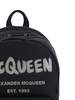 Alexander McQueen Metropolitan Graffiti Backpack - Black - Thumbnail 3