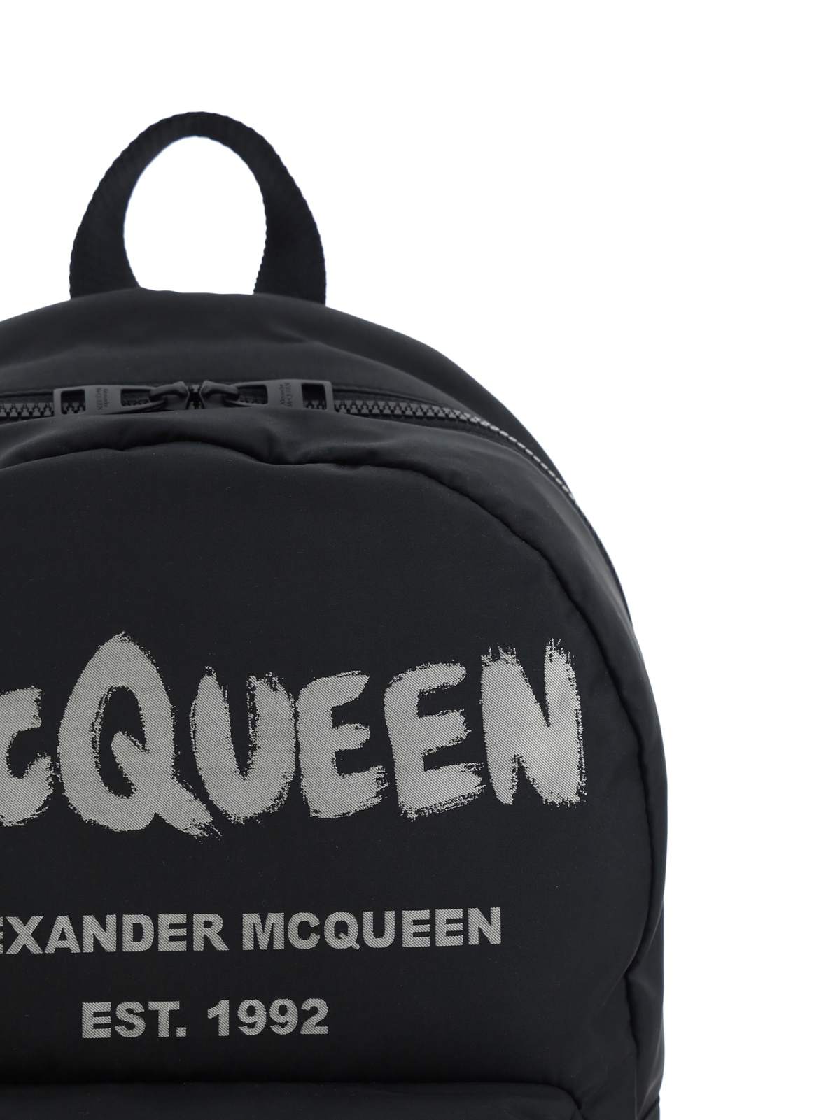 Alexander McQueen Metropolitan Graffiti Backpack - Black - Image 3 of 3