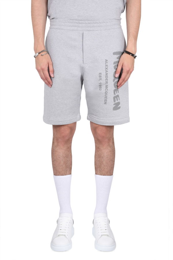 Alexander McQueen Bermuda Shorts - Grigio