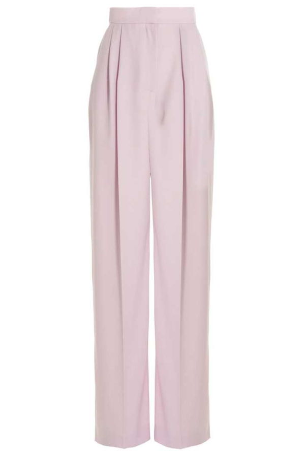 Alexander McQueen Wide Leg Pants - Pink