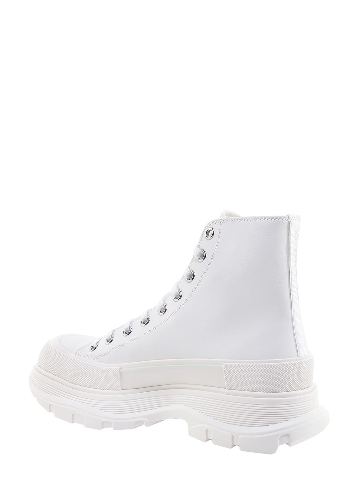 Alexander McQueen Tread Slick Sneakers - White - Image 3 of 4