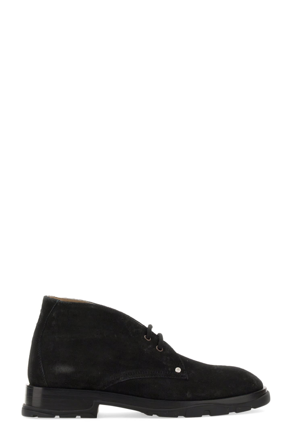 Alexander McQueen Suede Boot - Black