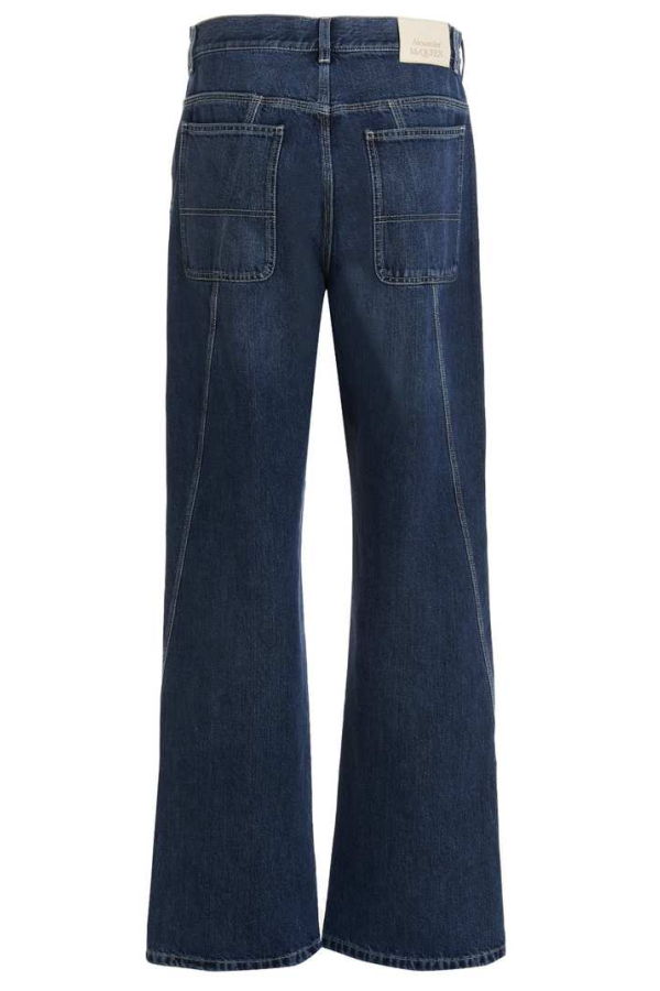 Alexander McQueen Denim Jeans - Blue