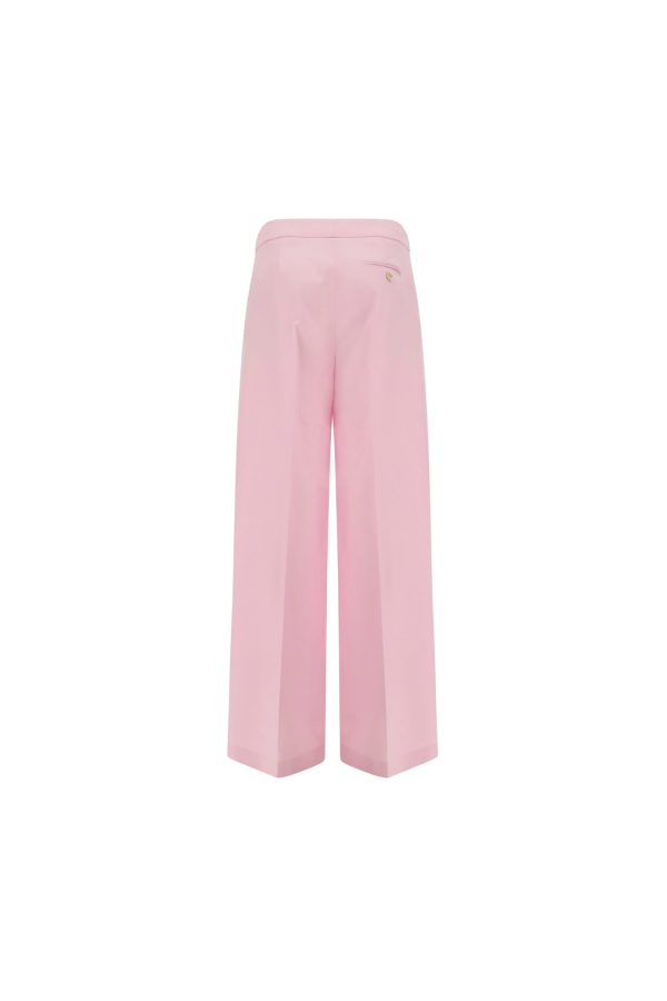Alexander McQueen Wool Pants - Porcelain