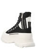 Alexander McQueen Canvas Sack Sneakers - White/Black - Thumbnail 2