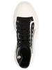 Alexander McQueen Canvas Sack Sneakers - White/Black - Thumbnail 3