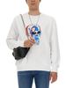 Alexander McQueen Skull Print Cotton Sweatshirt - White - Thumbnail 3